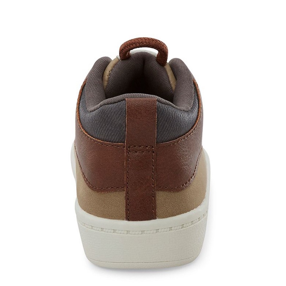 Carter's Kids Sneakers in Brown and Tan - Picture 3 of 6